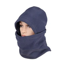 Теплые зимние Шапки Открытый ветрозащитный Лыжный велосипед Ветер ветрозащитная шапка маска для лица Для мужчин Hat Велоспорт шарф воротники плотная маска