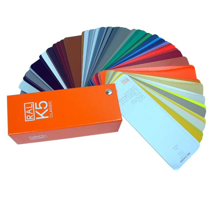 Пособия по немецкому языку международного стандарта стандартная печатная краска RAL Raul цвет карты K5