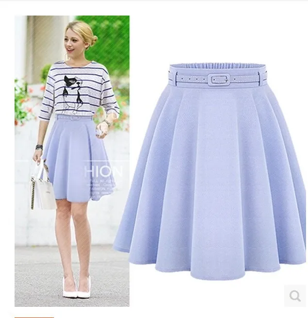 Women's Casual Medium Knee-length Skirts Retro Stylish Female High Waist Ball Gown Skirts Femininas Vintage Women Long Skirt white tennis skirt