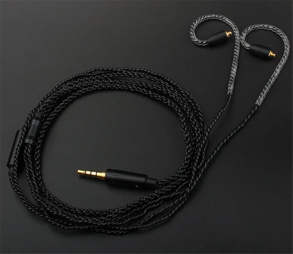 TRN_Original_Black_Replacement_Cable_0.75_0.78 mm_2_Pin_Headphone_MMCX_Upgraded_Cable_3.5mm_Earphone_Wire_For_TRN_V10_V20_V60_V80 (2)