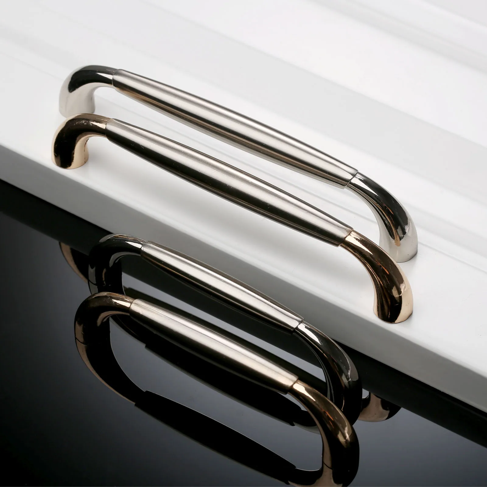 96mm/128mm European Knobs and Handles Door Handle Alloy