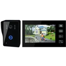 HBDUS мини камера новая посадка 7 дюймов Tft Lcd видео телефон двери беспроводное радиоустройство дверной Звонок