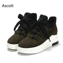 top 2017 Genuine Leather flat shoes women Lace up Platform Loafers Flats Popular casual shoes