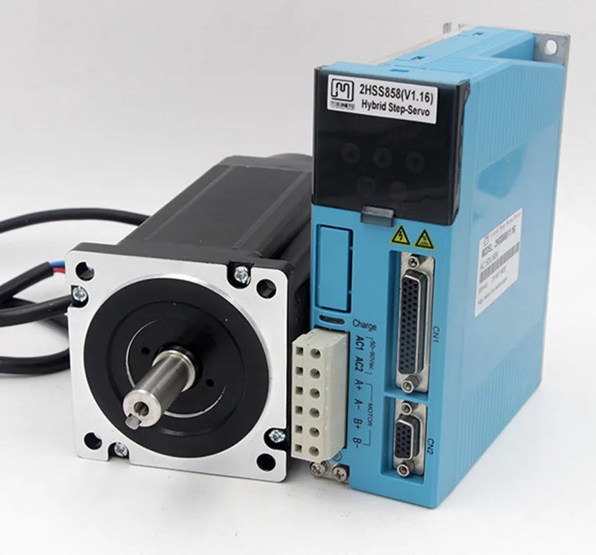 2 상 NEMA34 12Nm 1699ozf. 폐쇄 루프 스테퍼 서보 모터 드라이버 키트, JMC 86J18156EC-1000 + 2HSS858H
