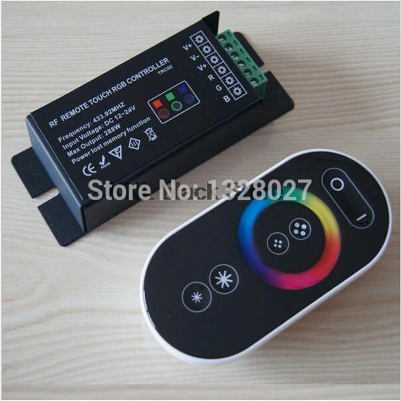 Rf touch controller+remote receiver 216w DC12v RGB led strip lighting