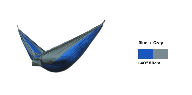 SAMIBULUO Parachute Hammock 1 Person Hammocks Travel 210d Nylon Fabric Camping Hamac - Цвет: 140