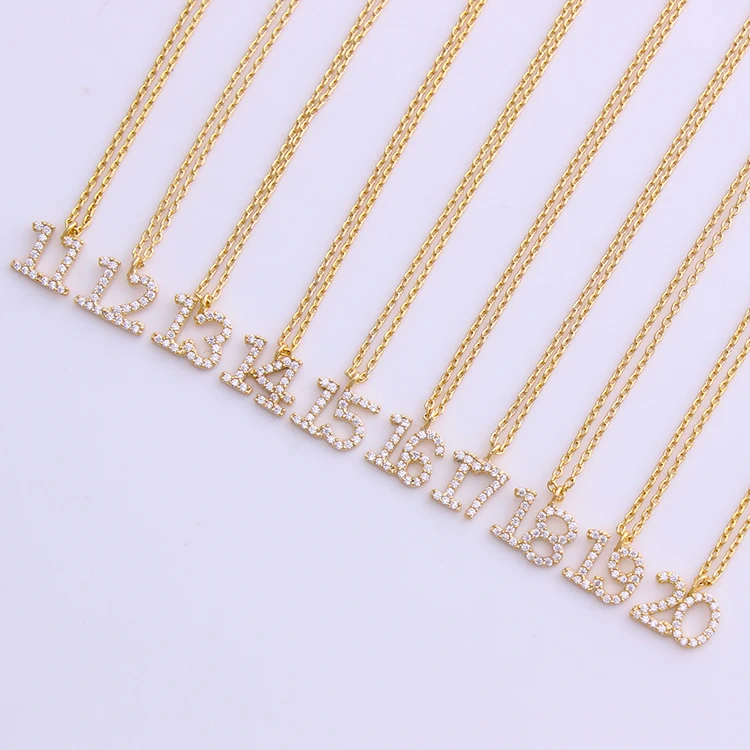 

10 Digital Copper Material 11-20 Fashion Digital Decorative Jewelry Making Accessories