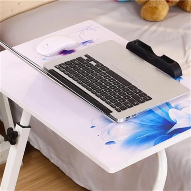 60*40 سنتيمتر 360 درجة تدوير الطول للتعديل laptop دفتر الجدول كسول السرير الجدول الجدول زهرة الطباعة الحديثة الكمبيوتر المكتبية