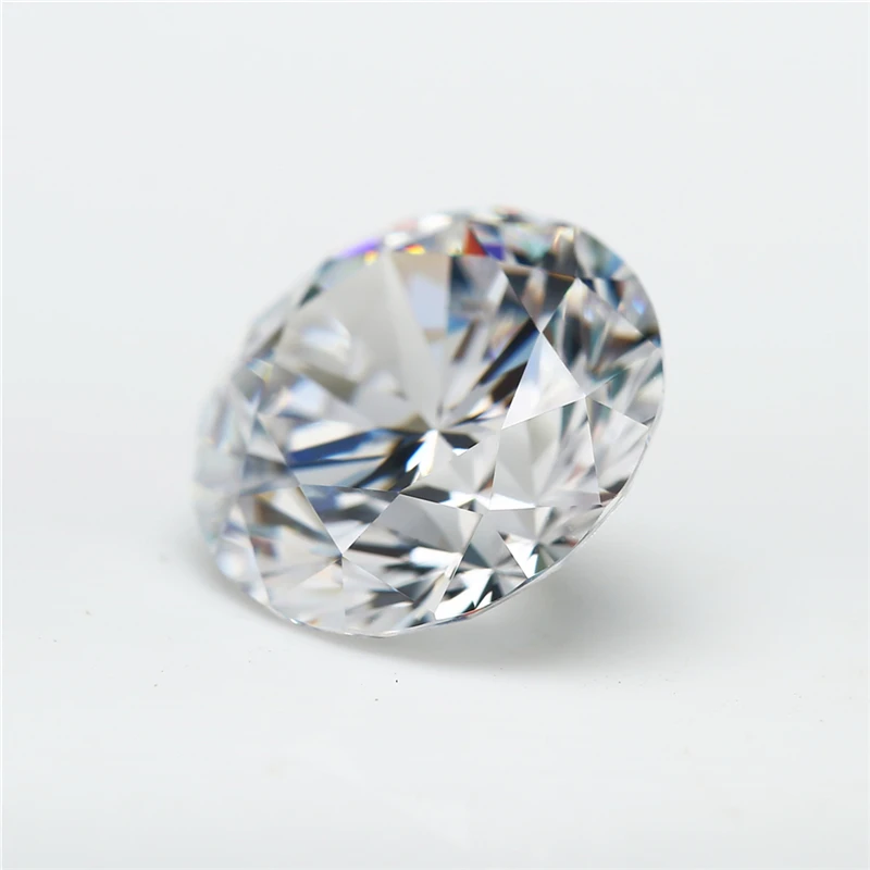 Cubic Zirconia Round White   (12)