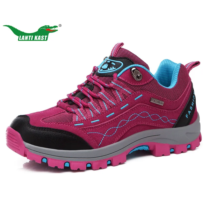 rubber sole trekking shoes