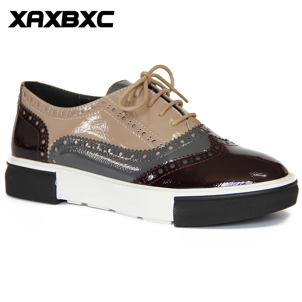 women's oxford lace up flats shoes