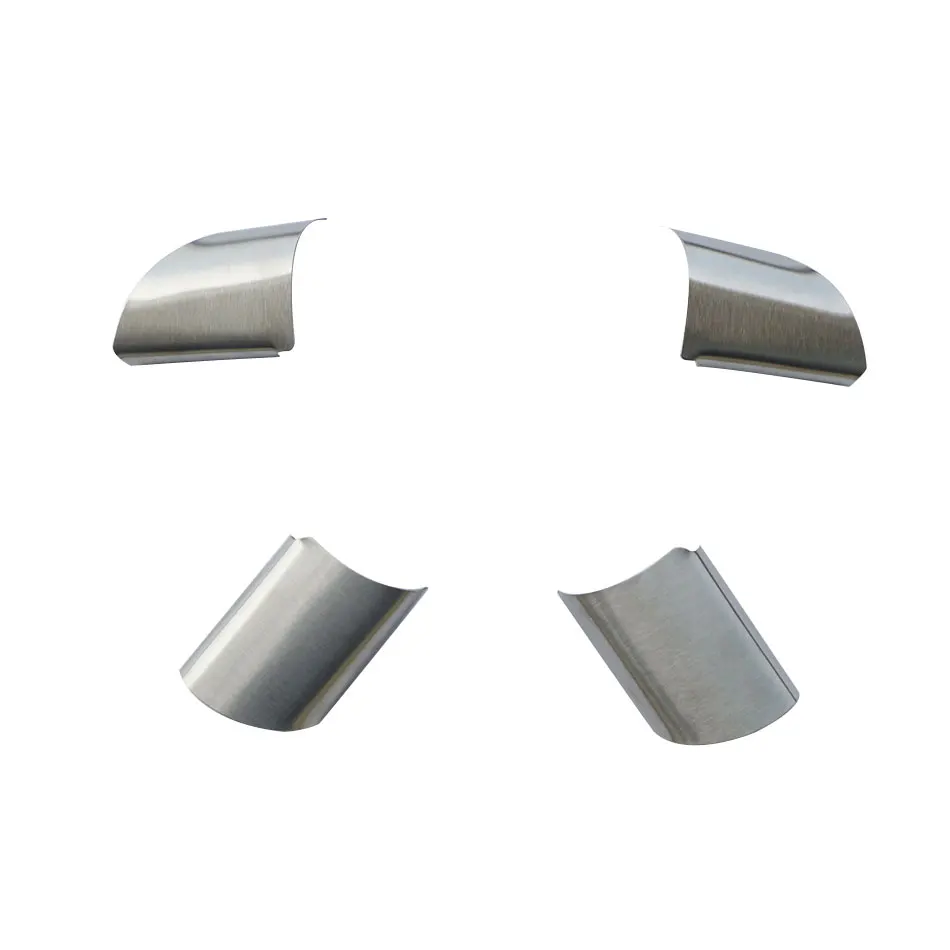  Color My Life Stainless Steel Car Steering Wheel Decoration Cover Trim Sticker for Ford Focus 2 MK2