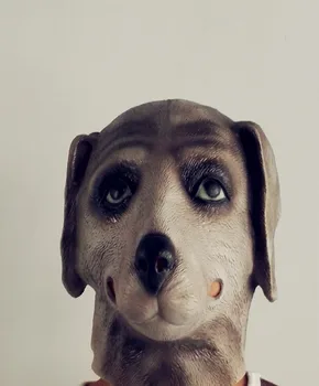 

Halloween gifts animal headgear the gray dog mask