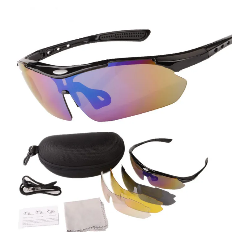 2017 Polarized Sports Men Sunglasses Road Cycling Glasses Mountain Bike
