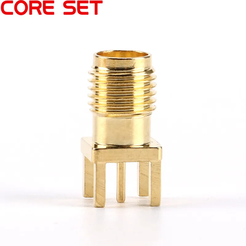

10pcs/lot SMA female connector SMA-KE PCB Mount Plug Straight Receptacle Solder Adapter Connector