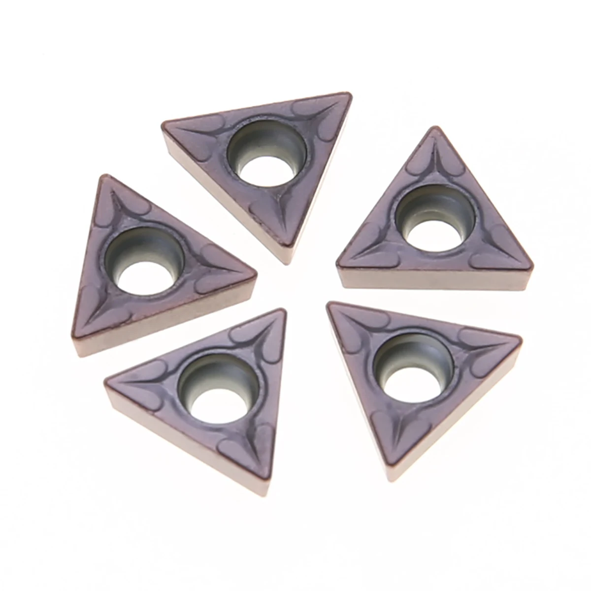 10pcs/Box Durable Carbide Inserts TCMT110204/TCMT 731 Blades CNC Lathe Turning Cutter for Boring Tool 10mm*10mm*2mm