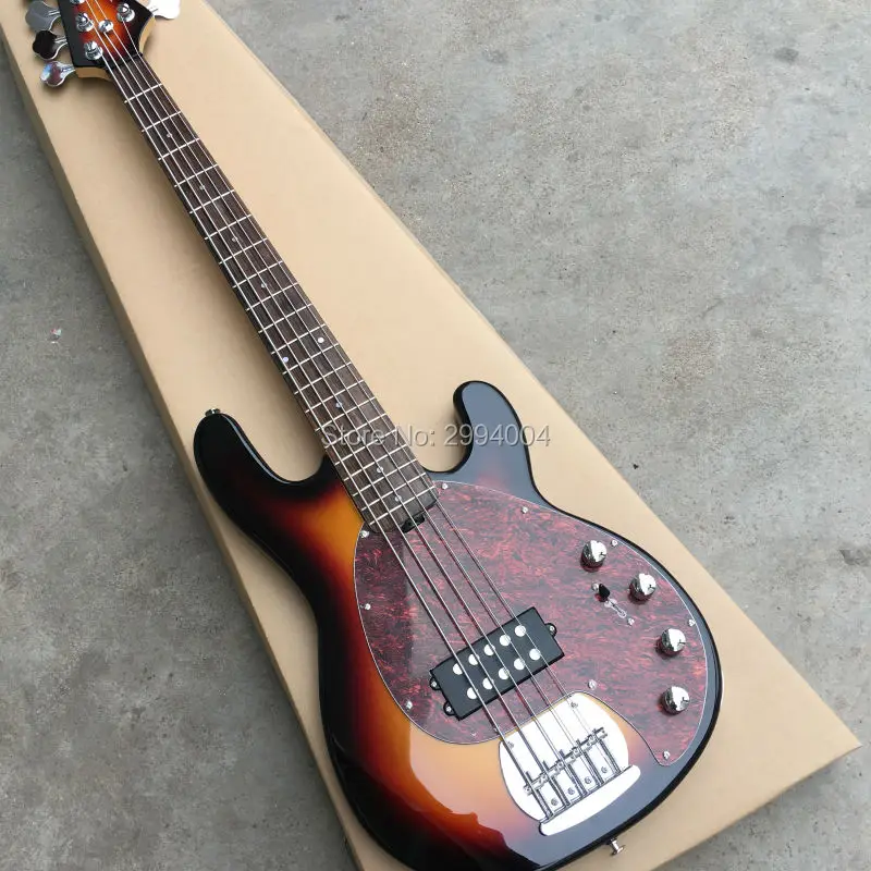 

High quality 5 string electric bass, fade, amplifying circuit, factory wholesale, can be made in accordance with the requirement