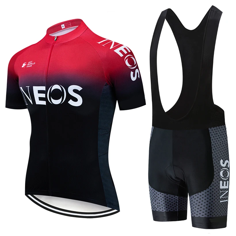 2019 INEOS Cycling team Clothing 20D pad shorts Bike jersey set Ropa Ciclismo Quick Dry Mens pro BICYCLING Maillot Culotte