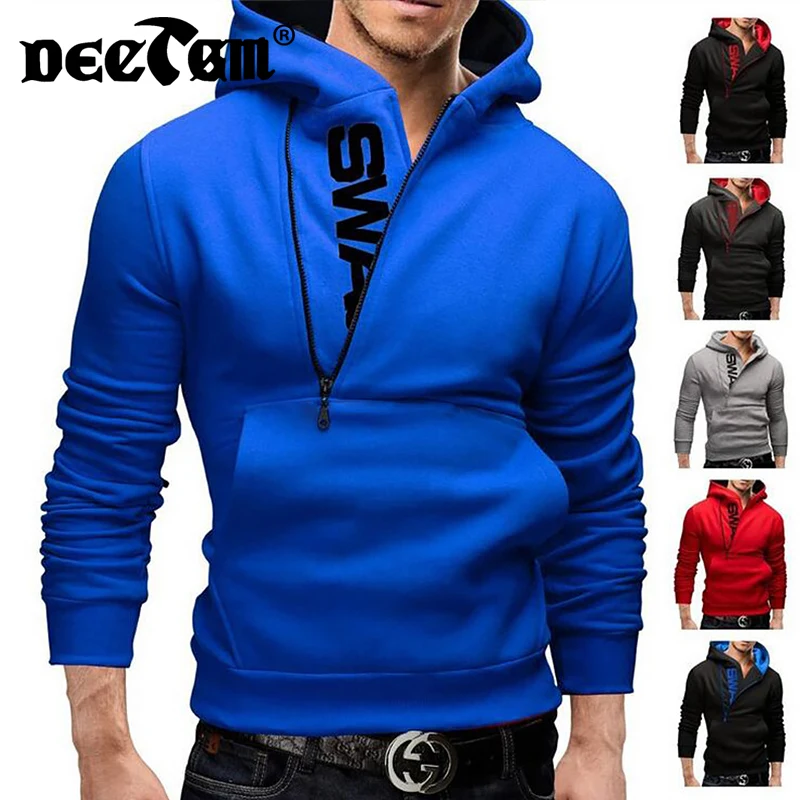Мода 2017 г. Толстовки Для мужчин sudaderas хомбре хип-хоп S Брендовые однотонные с