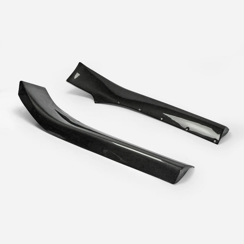 

RB Style Carbon Fiber Side Skirt Glossy Fibre FD3S Door Step Add On Car Accessories JDM Racing Auto Body Kit Trim Fit For RX7 FD