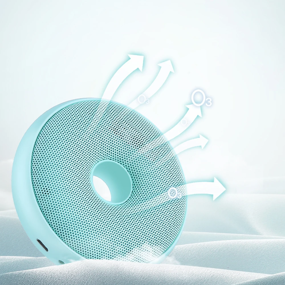 Mini Portable Sweet Doughnut Ozone Deep Sterilizing USB Air Purifier No