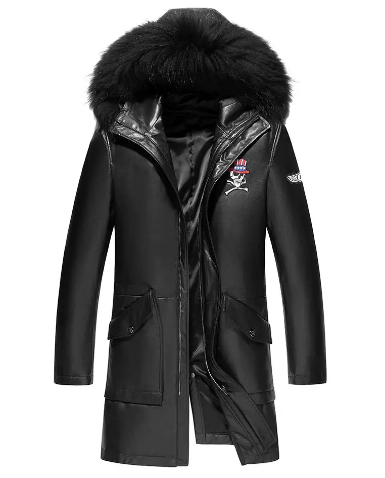 Купить Зимнее Кожаное Пальто Мужское