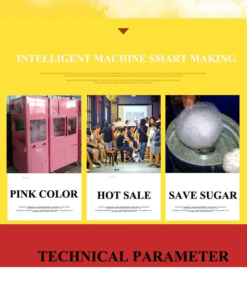 Простая в эксплуатации интеллектуальная модная интеллектуальная автоматическая машина для изготовления ватных конфет инструкция машина для зефира