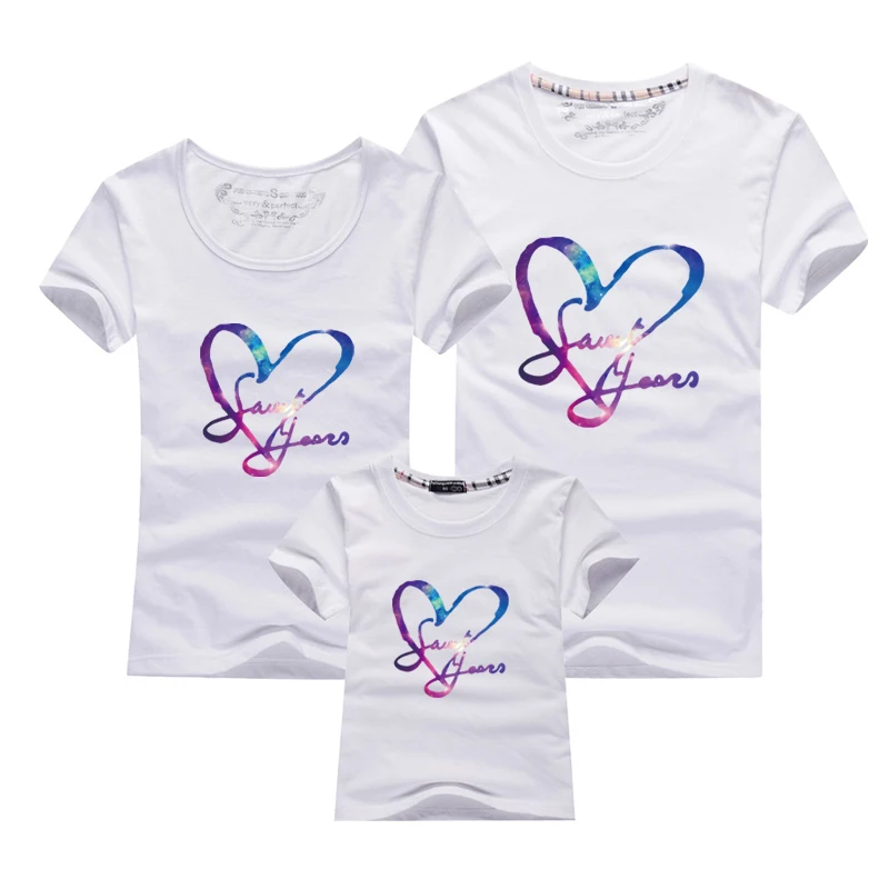 Korean Fashion Matching Couple Clothes Heart LOVE Print T-Shirt Women Men Cotton Short Sleeve Couple T Shirt For Lovers Custom Korean Fashion Matching Couple Clothes Heart LOVE Print T-Shirt Women Men Cotton Short Sleeve Couple T Shirt For Lovers Custom