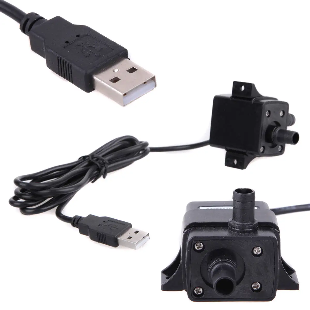 Новый черный USB погружной водяной насос Mayitr аквариум фонтан Пруд Высокое