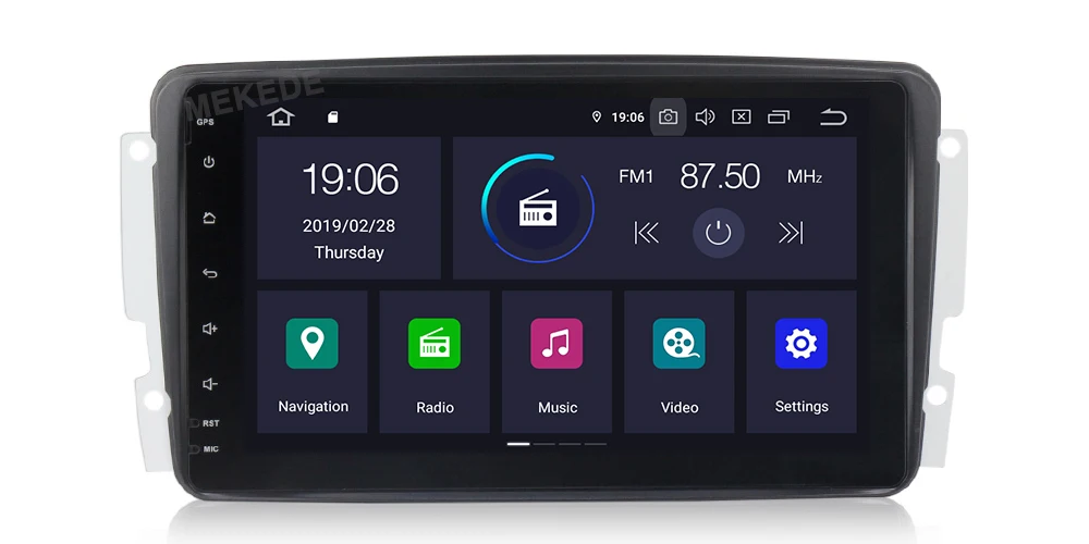 PX30 DSP " Android 9,0 автомобильный dvd-плеер для Mercedes Benz W209 W203 W463 Viano W639 Vito Wifi 4G gps Bluetooth Радио стерео аудио