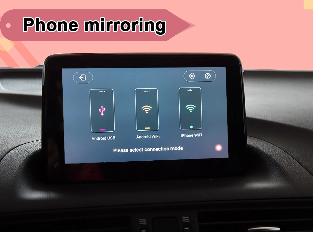 Phone mirroring