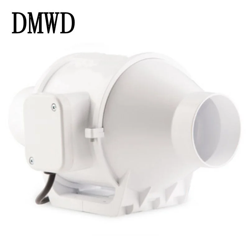 DMWD Electric Exhaust Fan 3 inch mini Round pipe ...