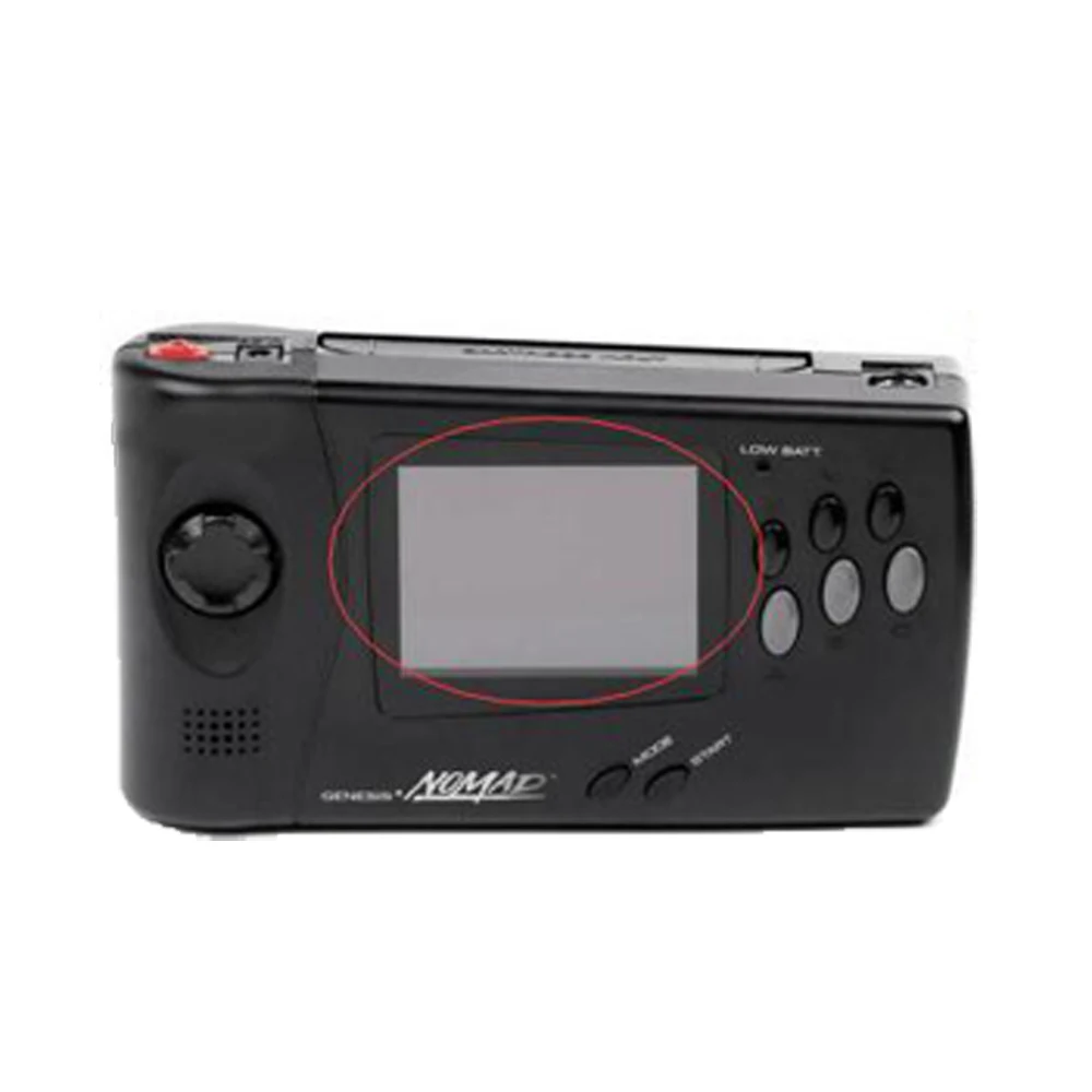 Запасная часть для стекла Защитная крышка экрана пленка объектива Sega Nomad