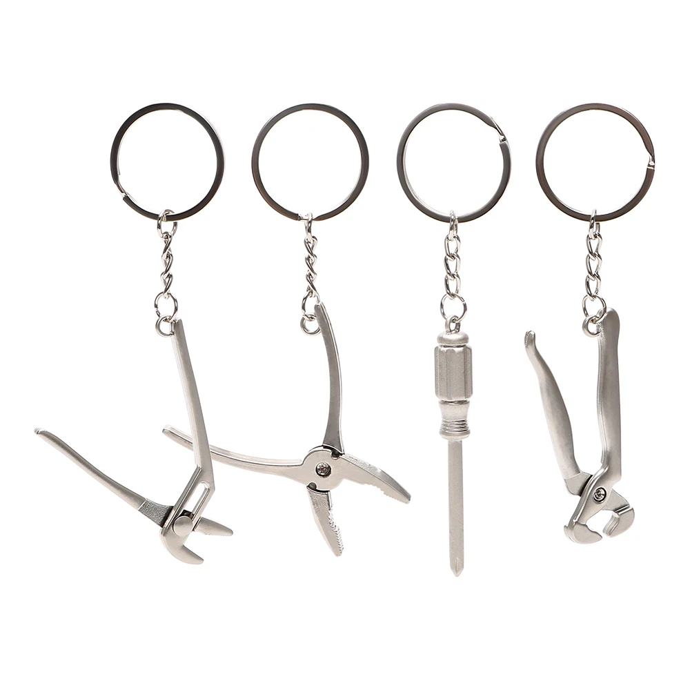 

Car Key Rings Creative Screwdriver Pliers Keychain Car Styling Functional Metal Tools Keyring Key Chain Interior Accessories