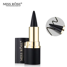 Miss Rose Фирменная новинка карандаш-подводка для глаз ультра черный карандаш-подводка для глаз Водонепроницаемый устойчивый к пятнам для "Смоки Айз" макияж кремово-длительный