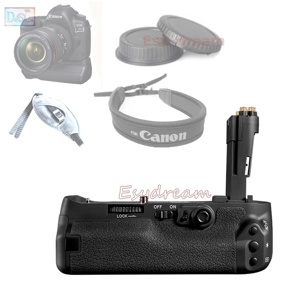 

Pixel Battery Grip Handle for Canon 5D Mark IV LP-E6 LP-E6N Replace Original BG-E20 5D4
