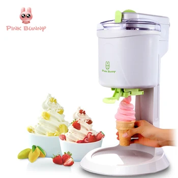 

Icecream Machine Fully Automatic Mini Fruit Ice Cream Maker for Home Electric DIY Kitchen Maquina De Sorvete for Kids