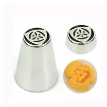 AIWILL 20 шт. Россия украшения рот 304 кремовый из нержавеющей стали объемной украшение рот бесшовный интегрированный литье