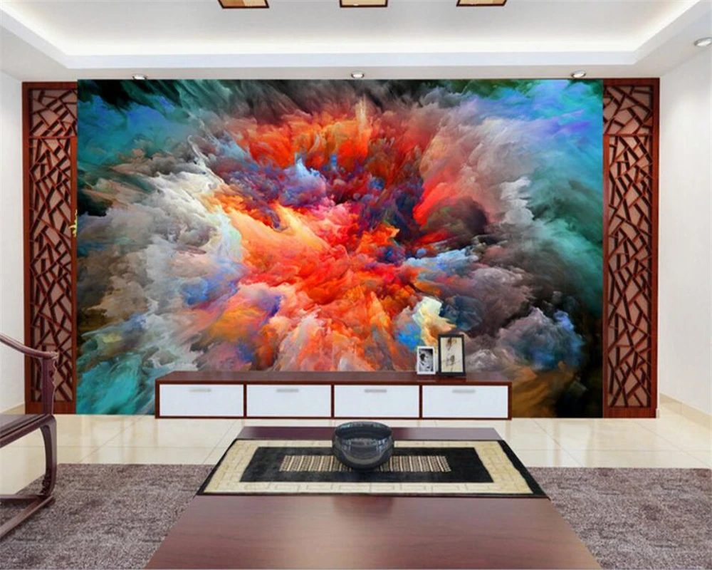 Gratuit Images Beibehang Grande Photo Papier Peint Dream Star Aquarelle Peinture actualisé salutations