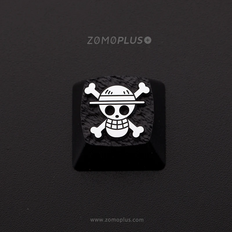 

zomo ONE PIECE Artisan Keycap CNC anodized aluminum Compatible Cherry MX switches Luffy Whitebeard Chopper Zoro Sanji FRANKY