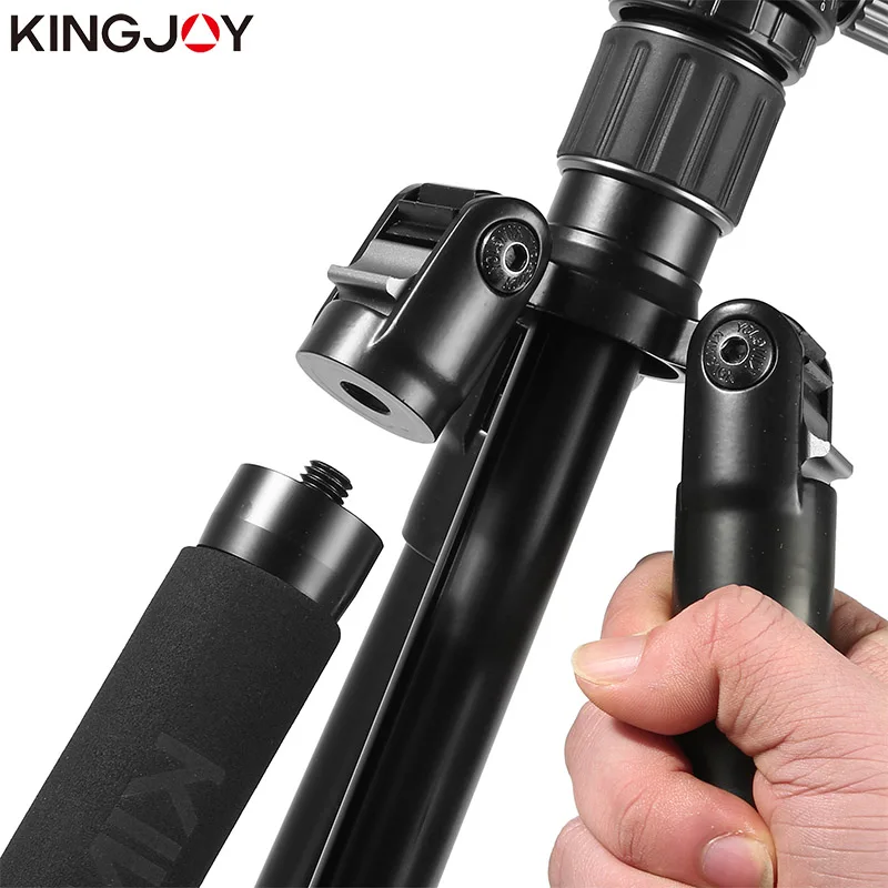  KINGJOY G55 Camera Tripode Flexible Stand Monopod Dslr For All Models Professional Video Para Movil