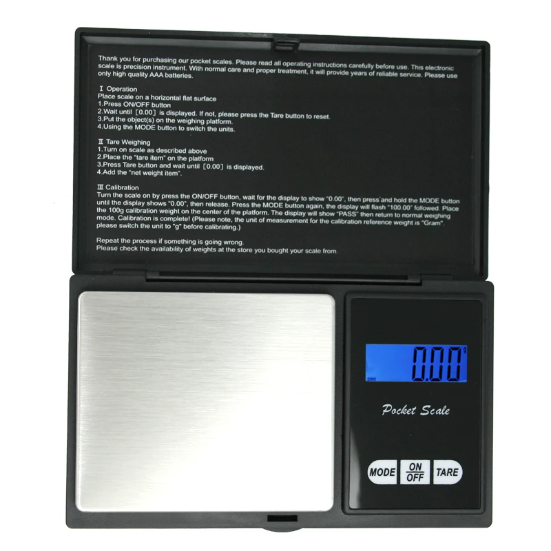 High quality digital LCD display 200 0.01g gram kitchen
