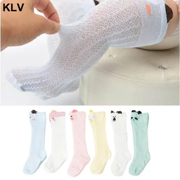 

Baby Children Knee Toddler High Long Tube Cotton Sock Infant Newborn Anti Mosquitoes Summer
