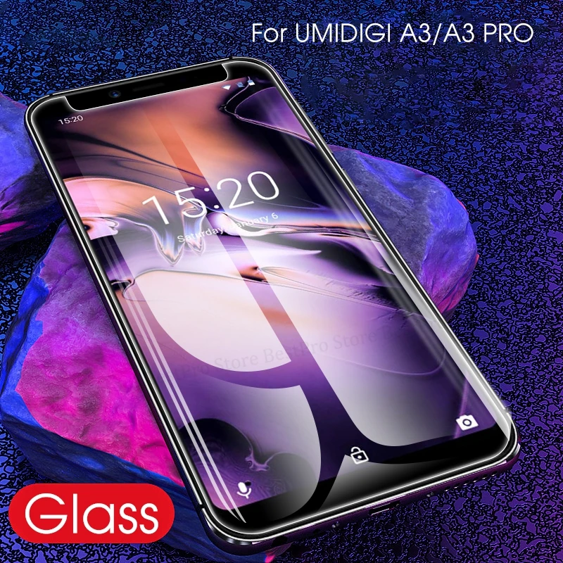 Закаленное защитное стекло для экрана UMIDIGI A3 A3 Pro A3PRO 5,7 дюймов, закаленное стекло, пленка для телефона UMIDIGI A3 A3 Pro, чехол