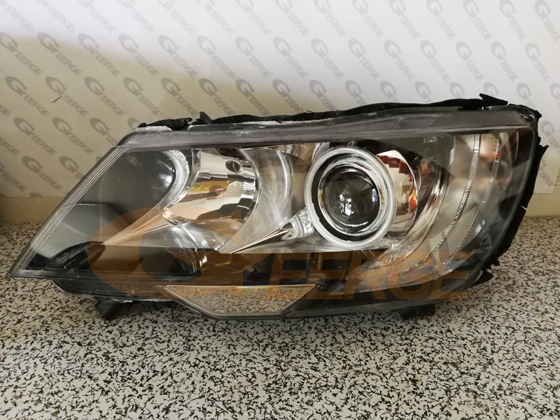 ccfl angel eyes SKODA SUPERB 2 II FACELIFT 2013 2014 2015 headlight(5)