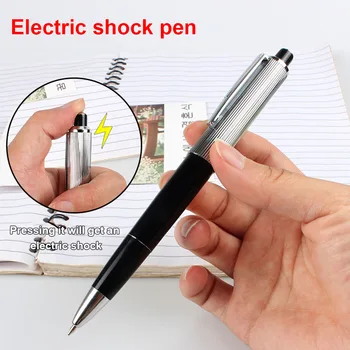 

Hot Selling Electric Shock Pen Utility Gadget Joke Trick Funny Gag Prank Toy Gift for Fool's Day