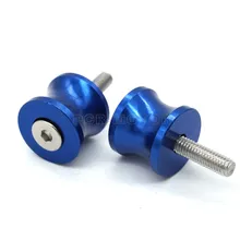 6mm Blue font b Motorcycle b font CNC font b Swingarm b font Sliders Spools Paddock