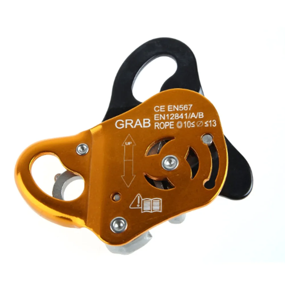 Skup 100KG Aerial Work wspinaczka Rescue spadek aresztowania samoblokujący sprzęt do ochrony zdejmowana lina Grab Camping wspinaczka Rescue Device