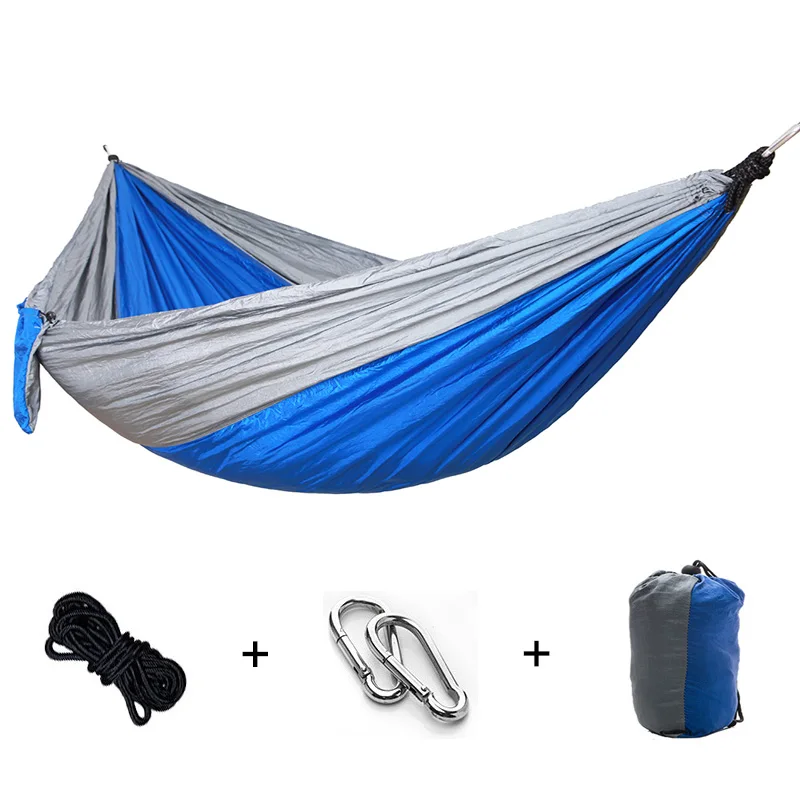 

Outdoor Hanging Sheets Double Hammock Outdoor Furniture Camping Hammock Picnic Mat Garden Swing Parachute Hammock Christmas Gift