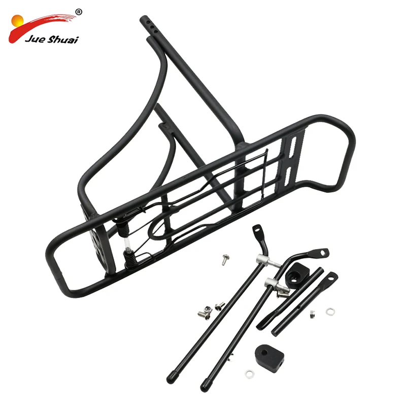 

20" Bicycle Luggage Carrier Black Sliver Aluminum Rear Rack Cycling Shelf Bracket Trunk Bikes with Install Tools Free Shipping
